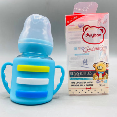Glass Baby Feeder with Silicone Cover 60ML